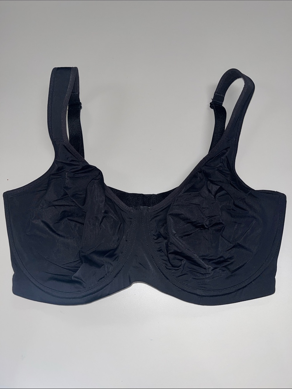 HSIA Everyday Support Full Coverage Underwire Bra - Black 36H